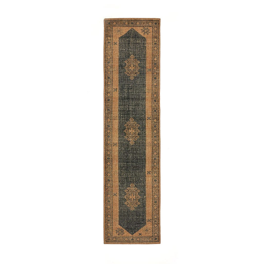 Four Hands - Arwen - Samsa Hand Knotted Rug - Samsa Navy - 230621-013_CLOSEOUT view 1