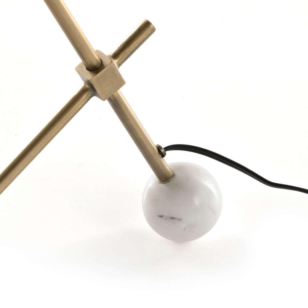 Four Hands - Asher - Becker Table Lamp - Charcoal And White - 226516-003 veiw 6