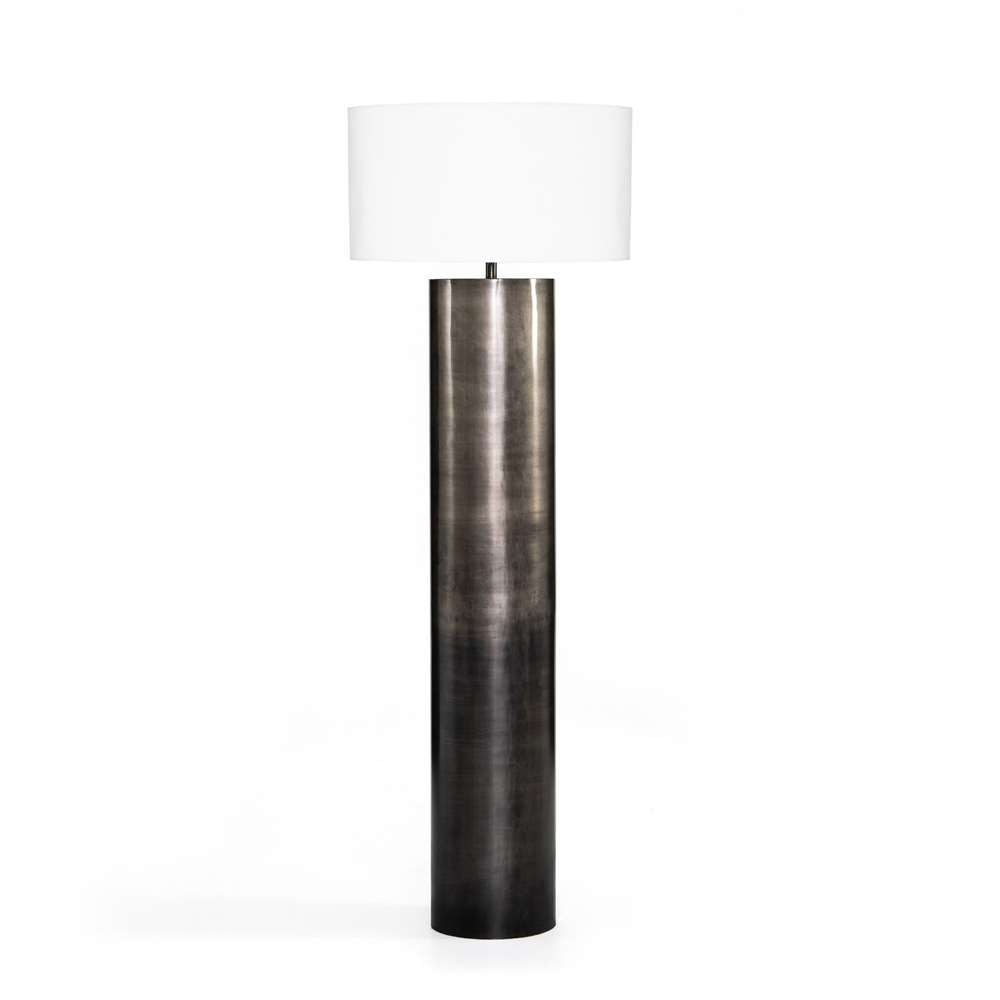 Four Hands - Asher - Cameron Floor Lamp - Ombre Antique Pewter - 106306-006 veiw 1