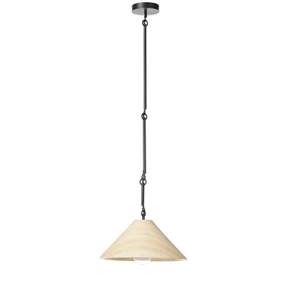 Four Hands - Asher - Concetta Pendant - Ecru Marble Solid - 237927-006 veiw 1