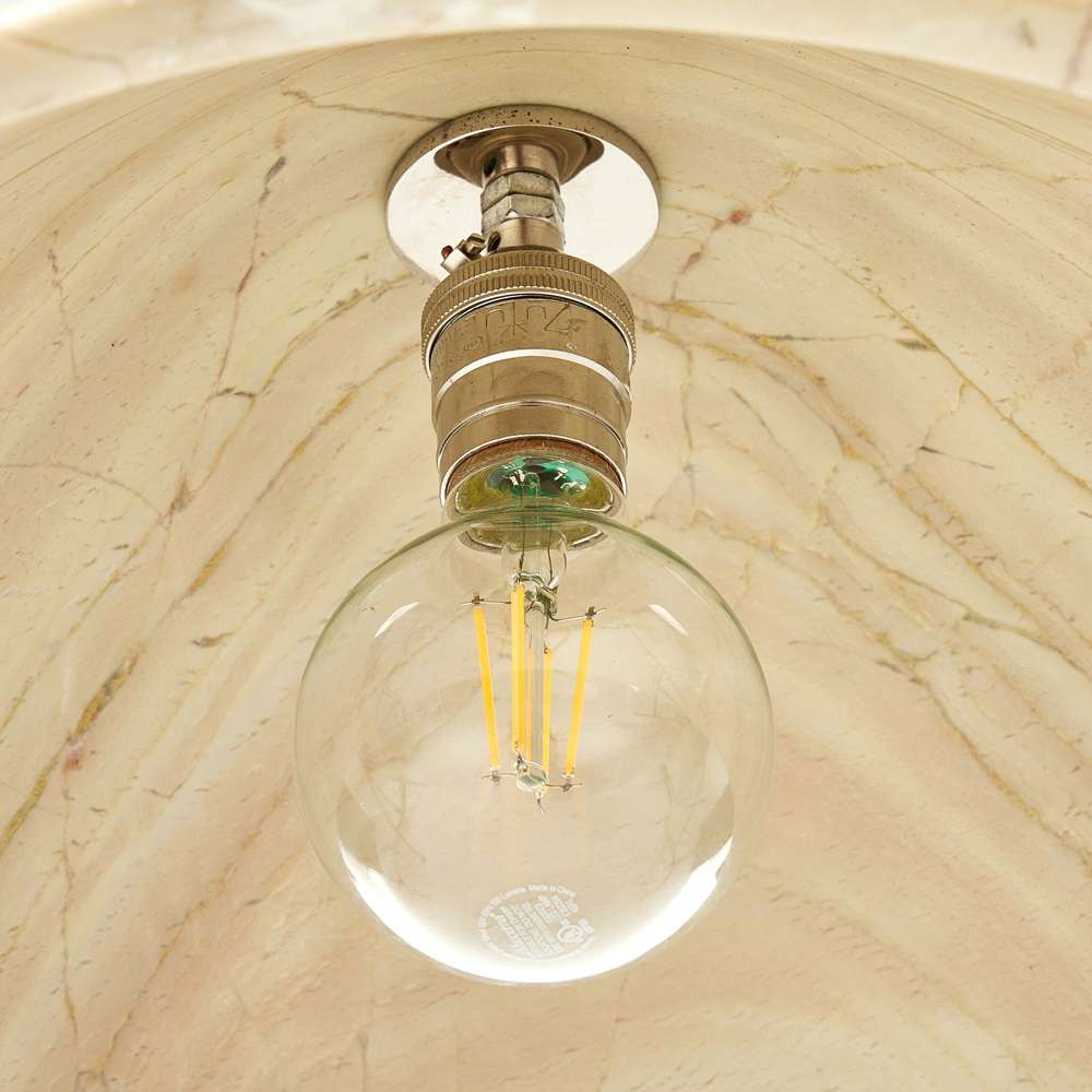 Four Hands - Asher - Concetta Pendant - Ecru Marble Solid - 237927-006 veiw 4