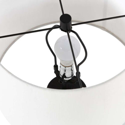 Four Hands - Asher - Innes Table Lamp - Matte Black Cast - 226721-004 veiw 7