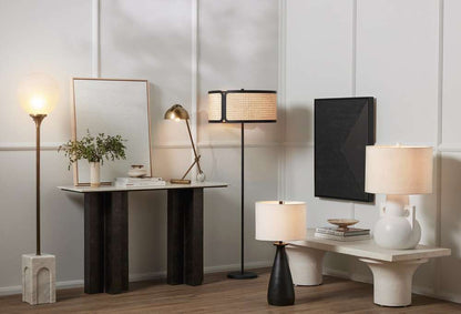 Four Hands - Asher - Innes Table Lamp - Matte Black Cast - 226721-004 veiw 11
