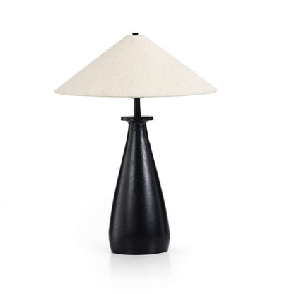 Four Hands - Asher - Innes Tapered Shade Table Lamp - Mtte Black - 231078-003 veiw 1