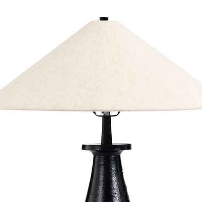 Four Hands - Asher - Innes Tapered Shade Table Lamp - Mtte Black - 231078-003 veiw 5