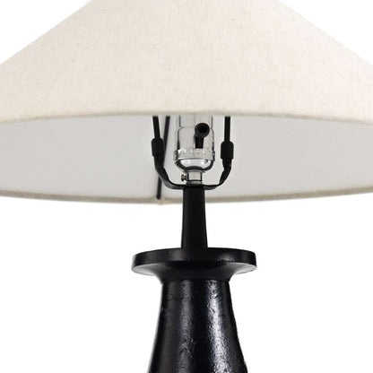 Four Hands - Asher - Innes Tapered Shade Table Lamp - Mtte Black - 231078-003 veiw 6
