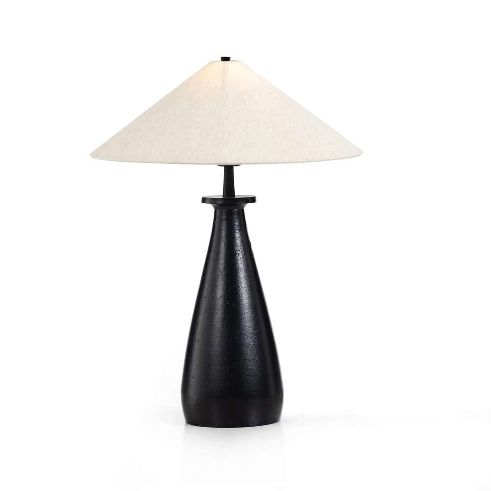 Four Hands - Asher - Innes Tapered Shade Table Lamp - Mtte Black - 231078-003 veiw 9