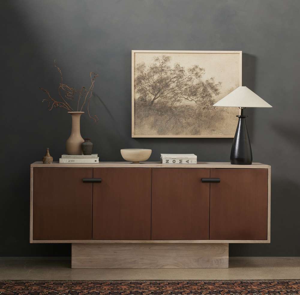 Four Hands - Asher - Innes Tapered Shade Table Lamp - Mtte Black - 231078-003 veiw 11