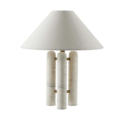 Four Hands - Asher - Medici Table Lamp-Chrcl And White Mrbl - 233066-004 veiw 1