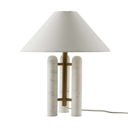 Four Hands - Asher - Medici Table Lamp-Chrcl And White Mrbl - 233066-004 veiw 5