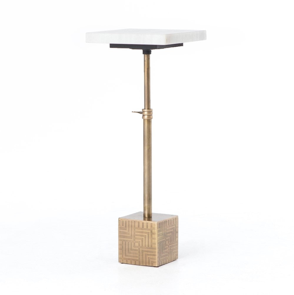 Four Hands - Sirius Adjustable Accent Table - Brass - IASR-029A veiw 1