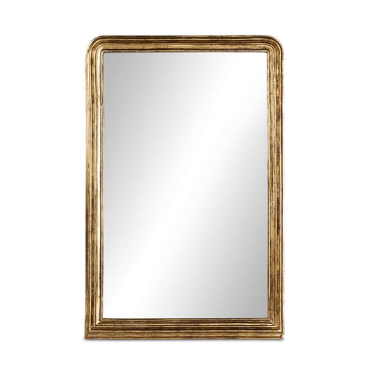 Four Hands - Asher - Vintage Louis Floor Mirror-Antiqued - 236067-001 veiw 1