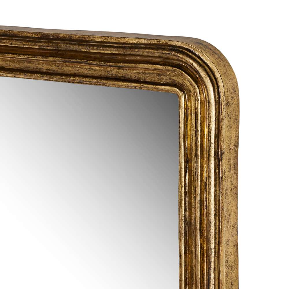 Four Hands - Asher - Vintage Louis Floor Mirror-Antiqued - 236067-001 veiw 7