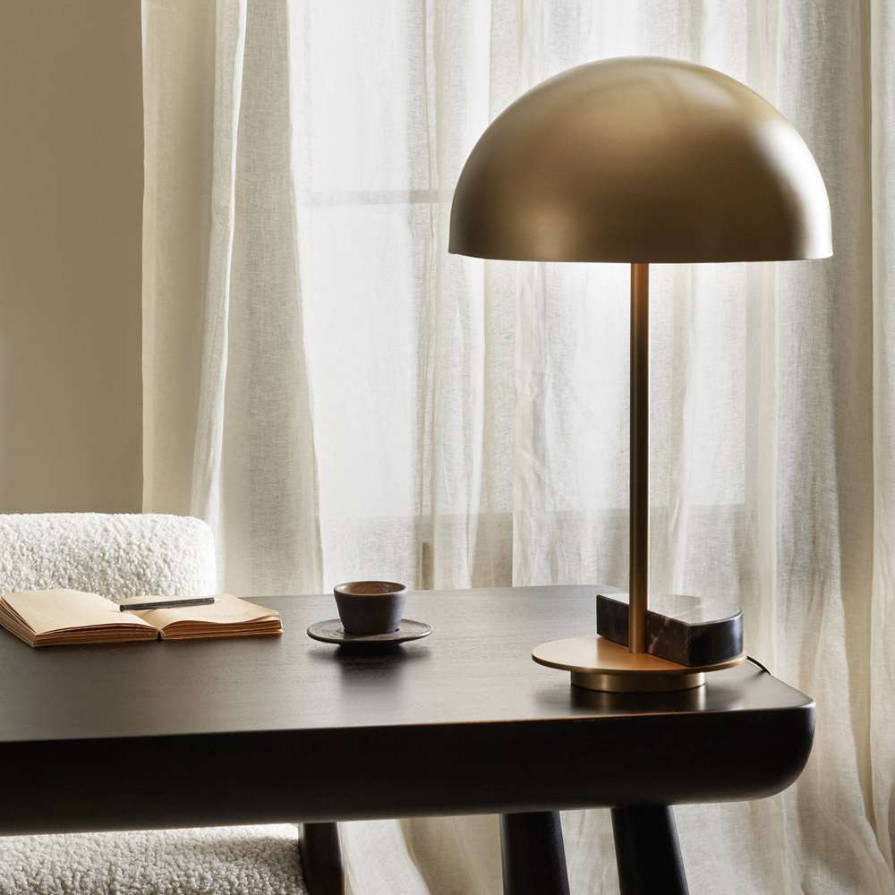 Four Hands - Asher - Zanda Table Lamp - Black Italian Marble - 228565-004 veiw 7