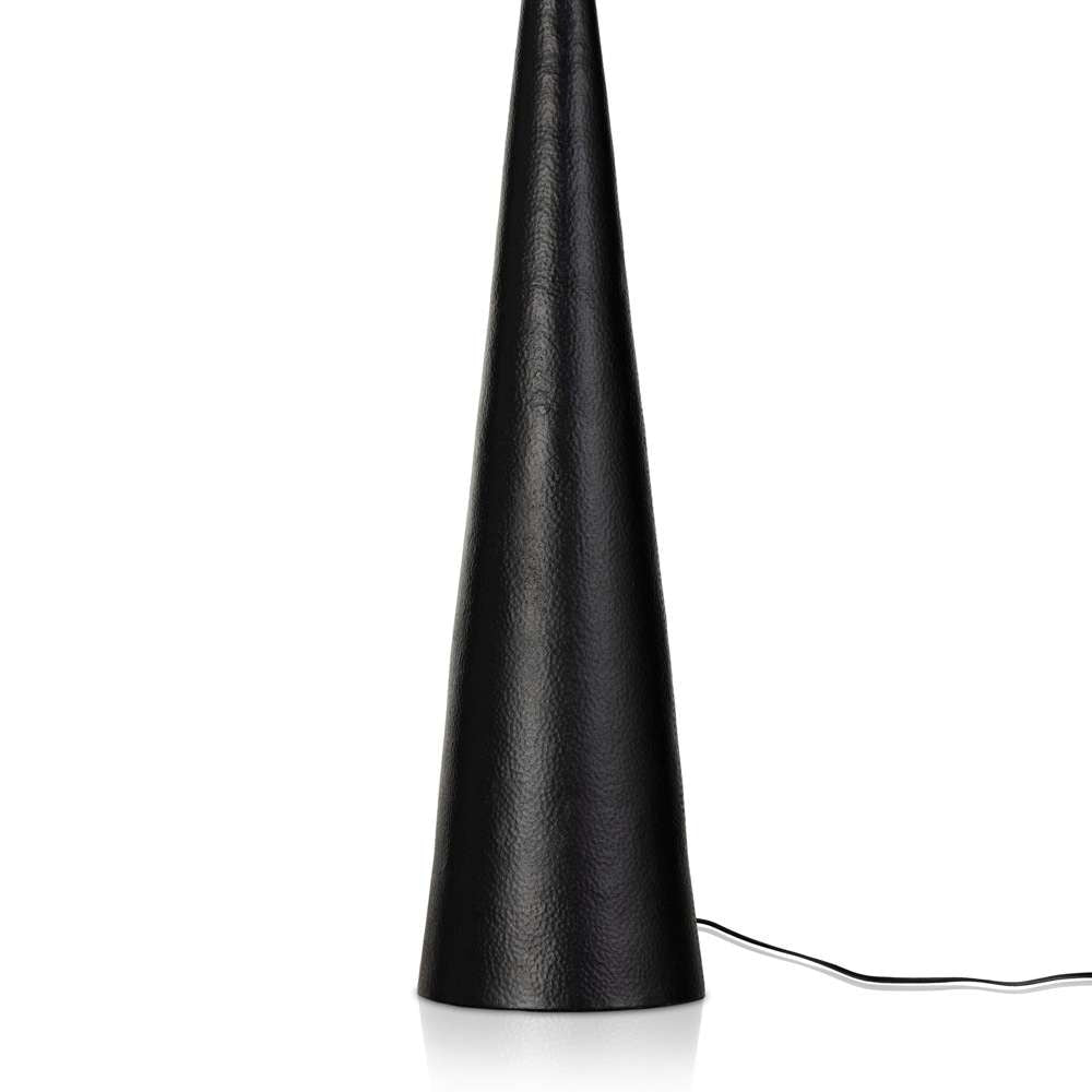 Four Hands - Asher - Ziggy Floor Lamp - Hammered Black Aluminum - 235073-001 veiw 4