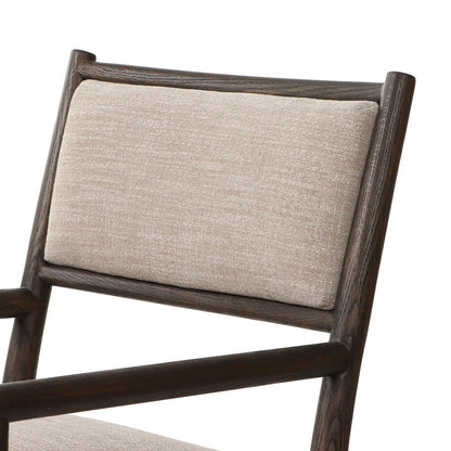 Four Hands - Ashford - Akiro Dining Armchair - Laken Stone - 245341-002_CLOSEOUT view 7