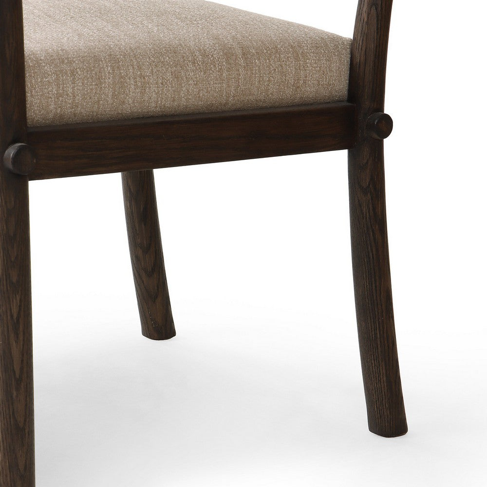 Four Hands - Ashford - Akiro Dining Armchair - Laken Stone - 245341-002_CLOSEOUT view 10