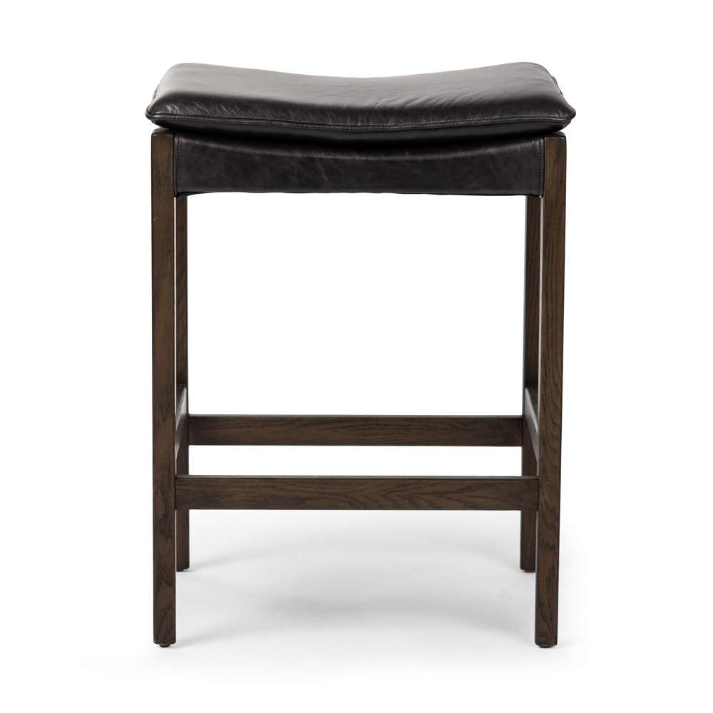 Four Hands - Ashford - Aya Stool - Sonoma Black - Counter - 238907-004 veiw 1