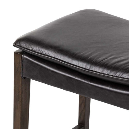 Four Hands - Ashford - Aya Stool - Sonoma Black - Counter - 238907-004 veiw 4