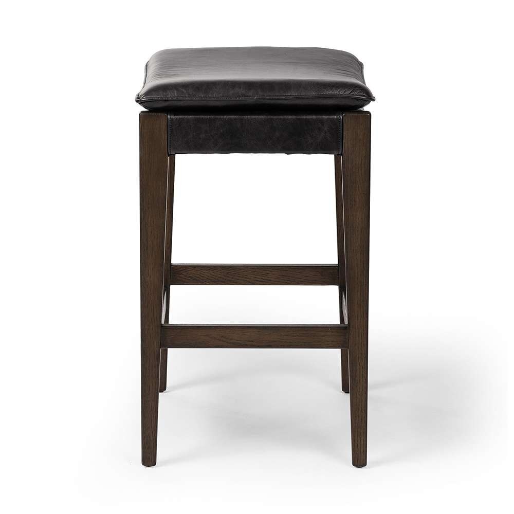 Four Hands - Ashford - Aya Stool - Sonoma Black - Counter - 238907-004 veiw 9