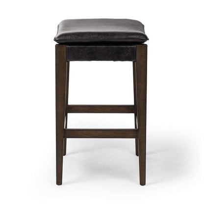 Four Hands - Ashford - Aya Stool - Sonoma Black - Counter - 238907-004 veiw 9