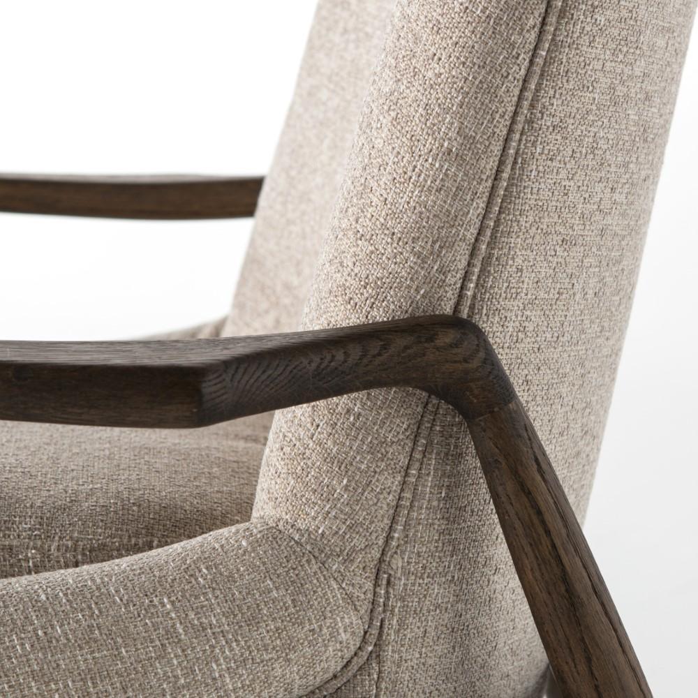 Four Hands - Braden Dining Arm Chair - Light Camel - 100075-004 veiw 3