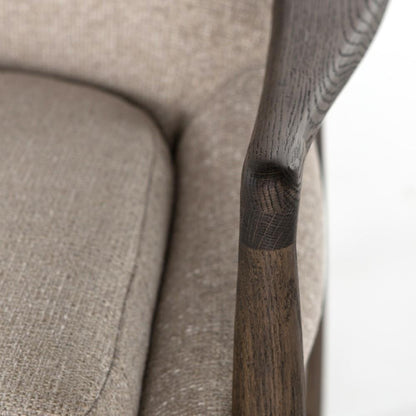 Four Hands - Braden Dining Arm Chair - Light Camel - 100075-004 veiw 4