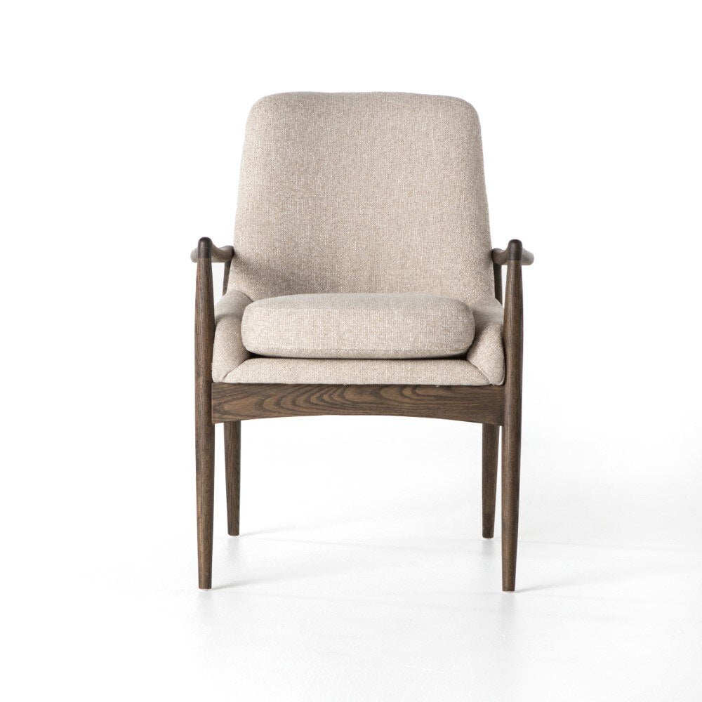Four Hands - Braden Dining Arm Chair - Light Camel - 100075-004 veiw 7