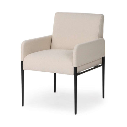 Four Hands - Ashford - Brickel Dining ArmChair - Fiqa Boucle Light Taupe - 235171-005 veiw 10