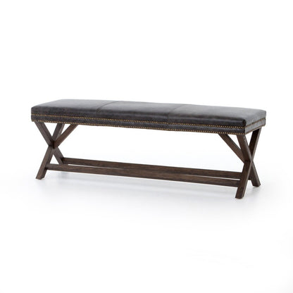 Four Hands - Ashford - Elyse Bench - Durango Smoke - 105658-007 veiw 1