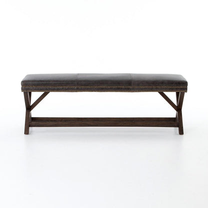 Four Hands - Ashford - Elyse Bench - Durango Smoke - 105658-007 veiw 2