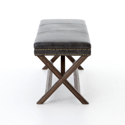 Four Hands - Ashford - Elyse Bench - Durango Smoke - 105658-007 veiw 3