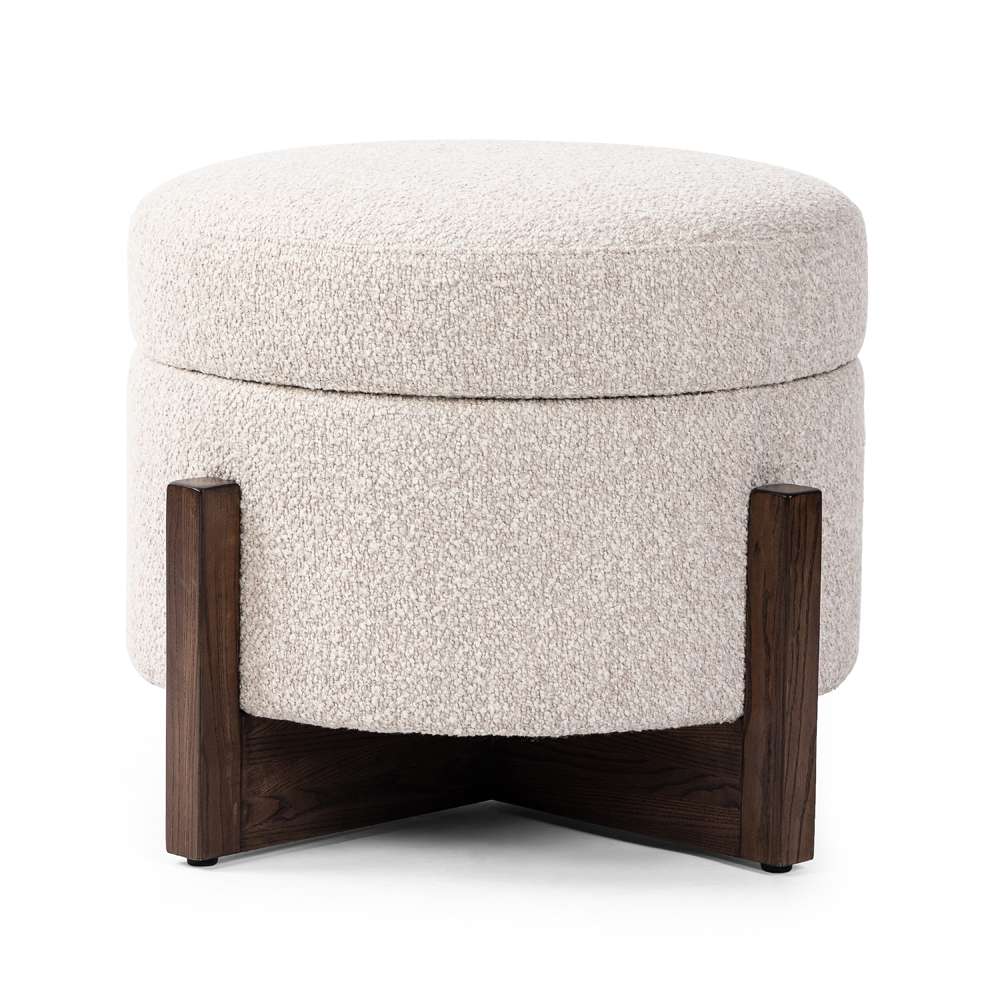 Four Hands - Ashford - Esben Storage Ottoman-25in-Sattley Fog - 231475-001 veiw 4