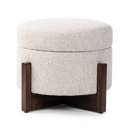 Four Hands - Ashford - Esben Storage Ottoman-25in-Sattley Fog - 231475-001 veiw 4