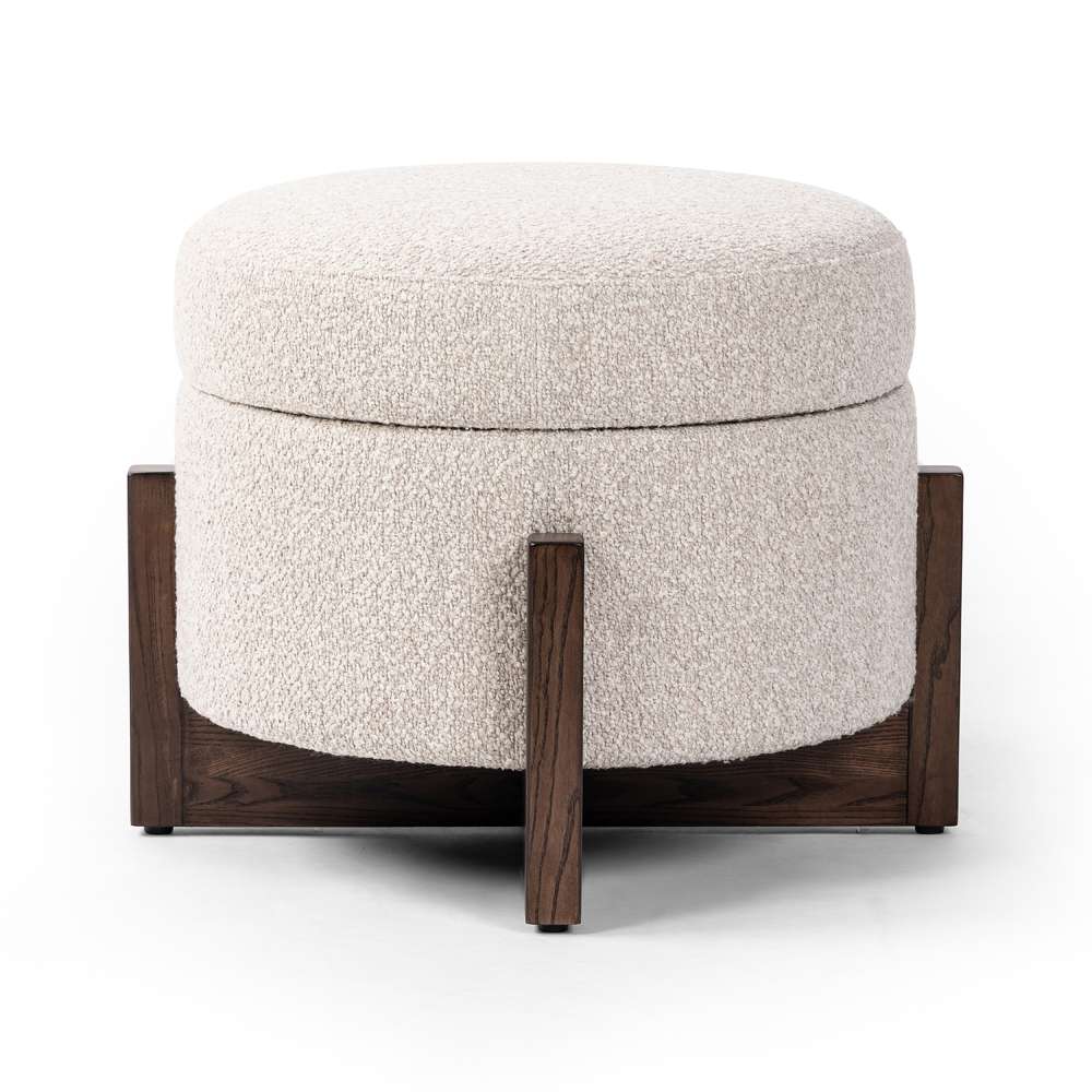 Four Hands - Ashford - Esben Storage Ottoman-25in-Sattley Fog - 231475-001 veiw 5