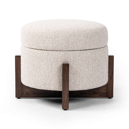 Four Hands - Ashford - Esben Storage Ottoman-25in-Sattley Fog - 231475-001 veiw 5