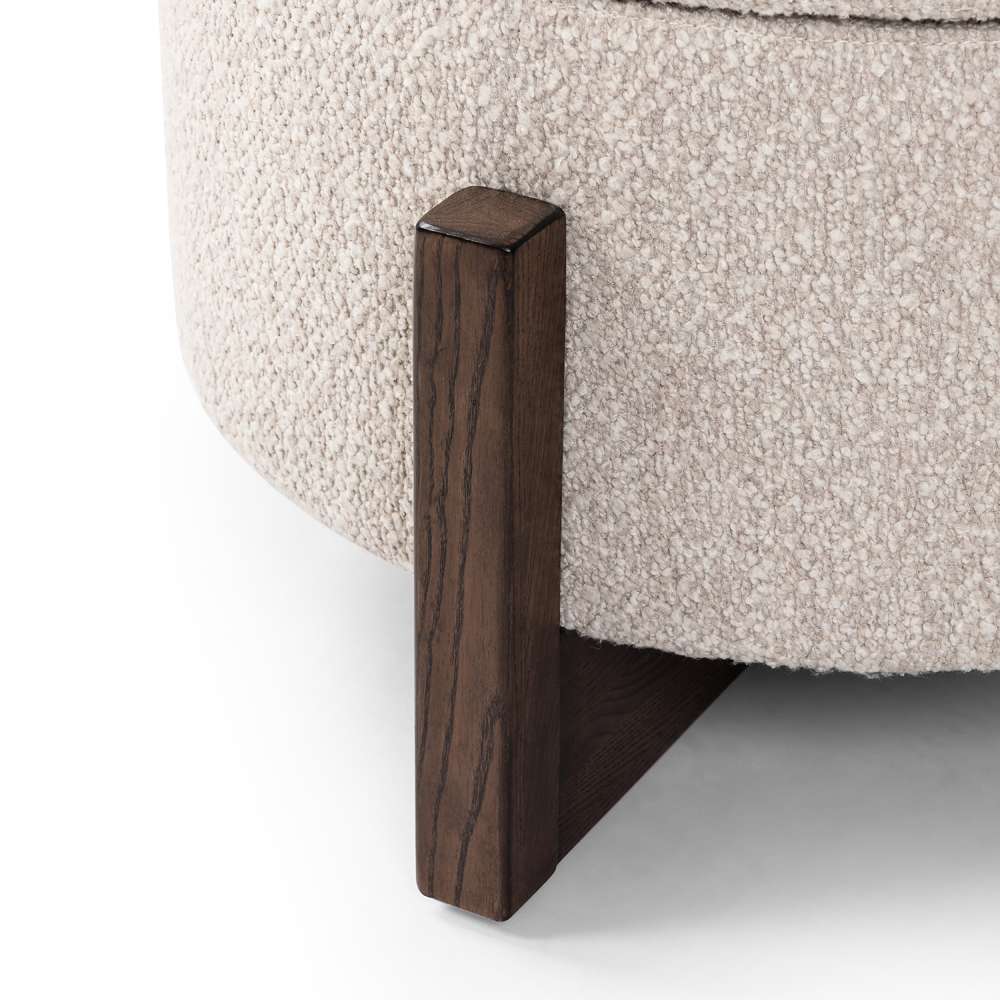 Four Hands - Ashford - Esben Storage Ottoman-25in-Sattley Fog - 231475-001 veiw 6