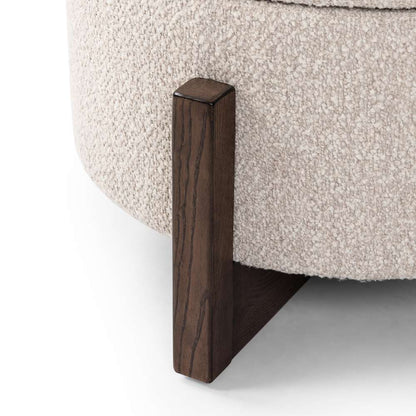 Four Hands - Ashford - Esben Storage Ottoman-25in-Sattley Fog - 231475-001 veiw 6