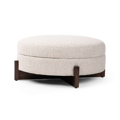 Four Hands - Ashford - Esben Storage Ottoman-36in-Sattley Fog - 231476-001 veiw 1