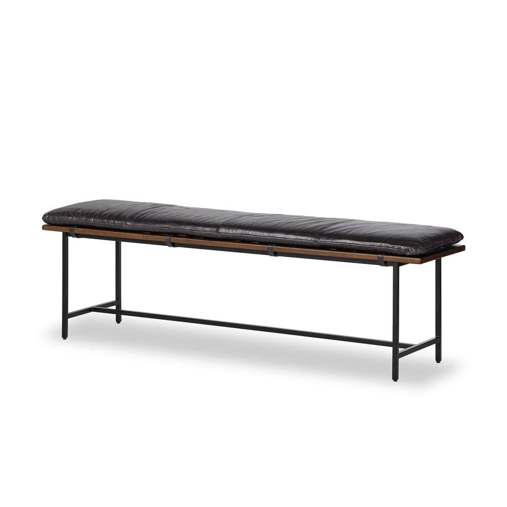 Four Hands - Ashford - Gabine Accent Bench - Sonoma Black - 108422-003 veiw 1