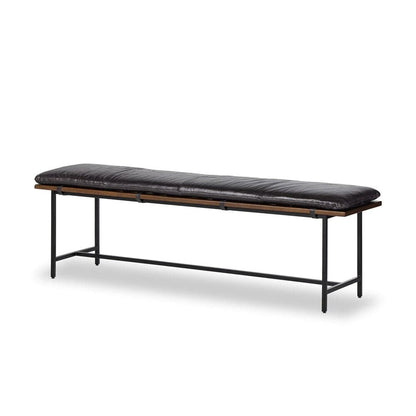 Four Hands - Ashford - Gabine Accent Bench - Sonoma Black - 108422-003 veiw 1