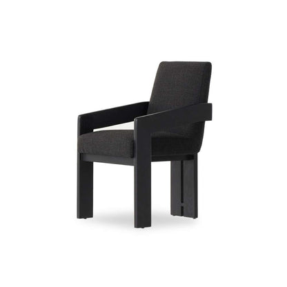Four Hands - Ashford - Roxy Dining Armchair-Gibson Black - 236446-003 veiw 1