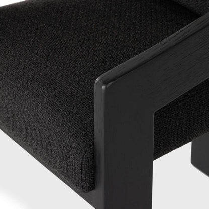 Four Hands - Ashford - Roxy Dining Armchair-Gibson Black - 236446-003 veiw 2