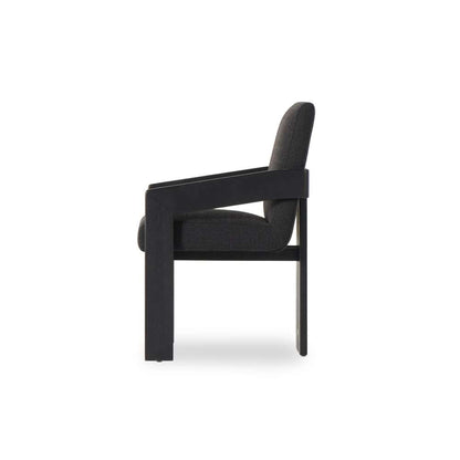 Four Hands - Ashford - Roxy Dining Armchair-Gibson Black - 236446-003 veiw 4
