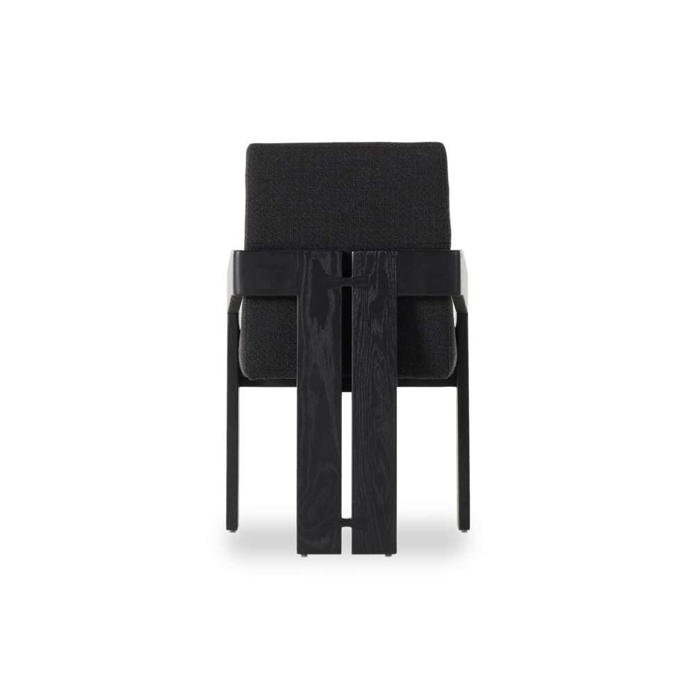 Four Hands - Ashford - Roxy Dining Armchair-Gibson Black - 236446-003 veiw 5
