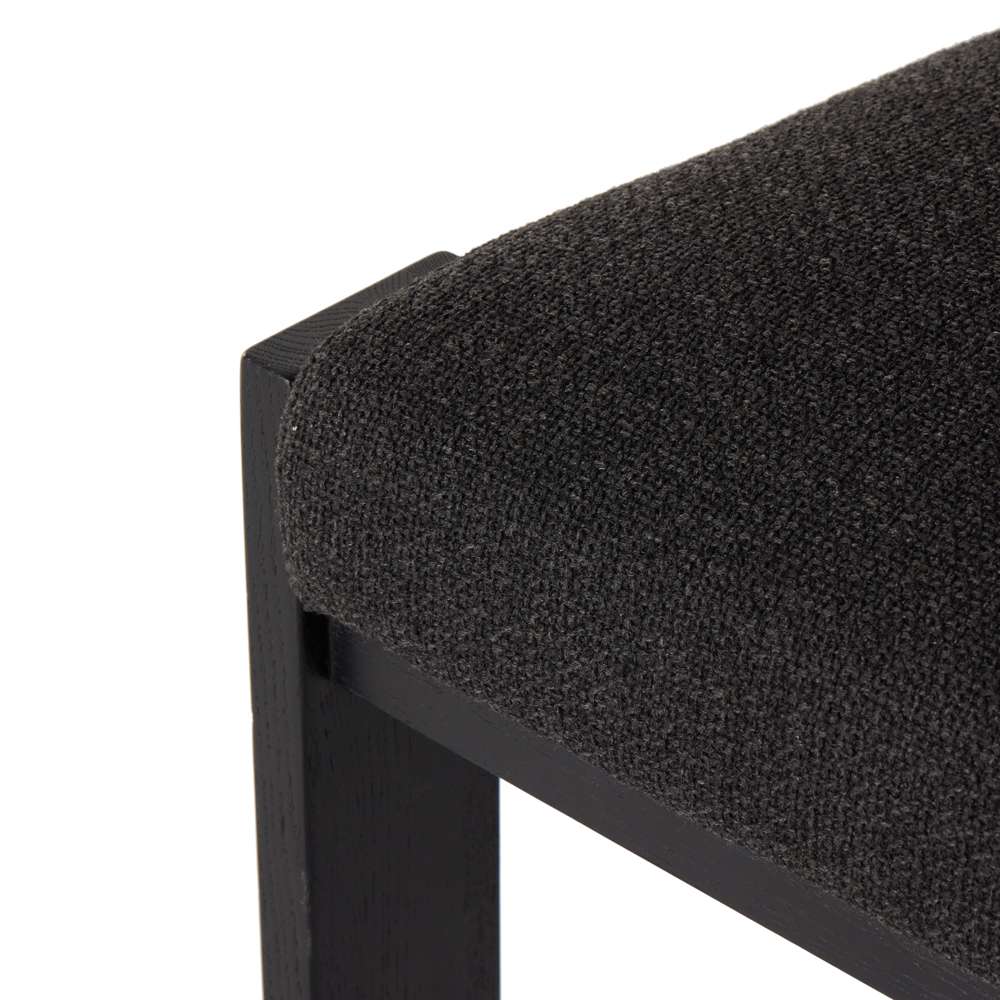 Four Hands - Ashford - Roxy Dining Chair-Gibson Black - 234178-003 veiw 7