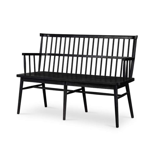 Four Hands - Aspen Bench - Black - 107652-011 veiw 1