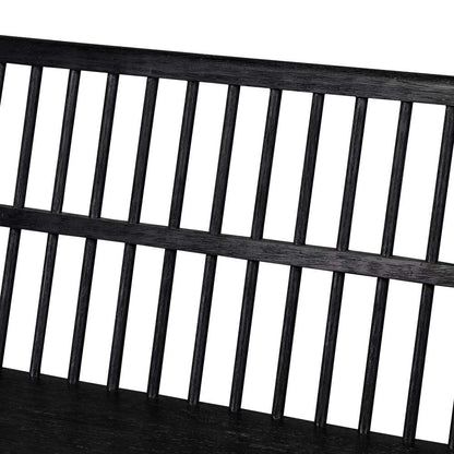 Four Hands - Aspen Bench - Black - 107652-011 veiw 2