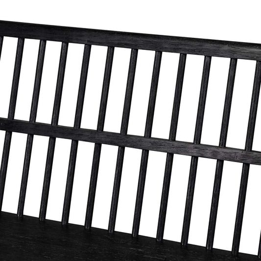 Four Hands - Aspen Bench - Black - 107652-011 veiw 2