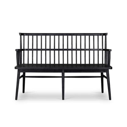 Four Hands - Aspen Bench - Black - 107652-011 veiw 3